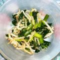 デキルちゃん's cooksnap of when they made 5分でできる★もやしとニラのナムル.