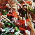 びーーーな's cooksnap of when they made 細切りタケノコとお肉のあんかけご飯.