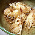 ＋SUN3's cooksnap of when they made お弁当に！結び蒟蒻のおかか和え.