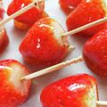 おこぴ's cooksnap of when they made ピッカピカ♪子供と作るパリパリいちご飴.