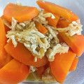 えいてぃえいと's cooksnap of when they made 砂糖不使用◆レンジで人参と油揚げの甘煮.