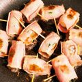 yukinarin's cooksnap of when they made うずらのシソベーコン巻き♪.