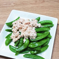 NAOばあさん's cooksnap of when they made スナップエンドウの食べ方　2種類.