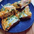 かわゆう1211's cooksnap of when they made ニラとカニカマのオープンオムレツ.