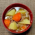 なぁ、、's cooksnap of when they made 簡単ひき肉肉じゃが.