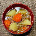 なぁ、、's cooksnap of when they made 簡単ひき肉肉じゃが.