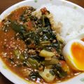 りー君グランマ's cooksnap of when they made トマト缶で作る☆ホウレン草のキーマカレー.