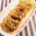 saalalan's cooksnap of when they made おつまみに！油揚げで餃子風〜.