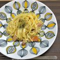 Rsaaa's cooksnap of when they made 全卵と牛乳でも極旨❤本格*カルボナーラ.