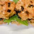 raulkn's cooksnap of when they made ◇甘辛だれで◇居酒屋さんのねぎ鶏つくね.
