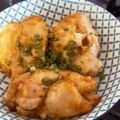 クックGUWI4Z☆'s cooksnap of when they made 鰤の白子のバター醤油ソテー.
