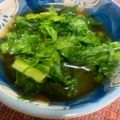 のりきん's cooksnap of when they made 簡単美味しいわさび菜の醤油漬け.