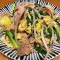 あきこいこい's cooksnap of when they made 豚肉ともやしのにら玉炒め.
