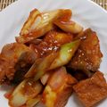 にのさんin大阪's cooksnap of when they made ぶりの中華風ピリ辛ケチャップ炒め.