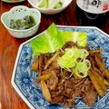 ルぴあ's cooksnap of when they made 臨醐山黒酢でまろやか、牛ごぼう.