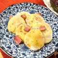 ⁂山暮らしわんこ⁂'s cooksnap of when they made 簡単副菜☆長芋ベーコンペッパーチーズ焼き.
