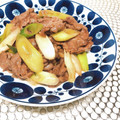 ぽんしゅラブ子's cooksnap of when they made 牛肉と長ねぎのオイスター炒め.