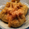 makichaki's cooksnap of when they made 具だくさん油揚げの巾着煮.