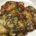 るるちゃんLOVE's cooksnap of when they made 大豆とモズクのかき揚げ（揚げ焼き）.