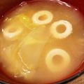 いやんのん＊'s cooksnap of when they made 白菜とちくわのお味噌汁.