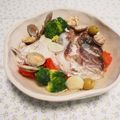 バカリャウ's cooksnap of when they made 鯛のアラでアクアパッツァ.