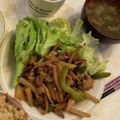 まみたん先生's cooksnap of when they made 青椒肉絲.