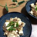 chi−ちゃん's cooksnap of when they made 大豆のお肉のヘルシー麻婆豆腐.