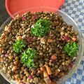 ともちぇんか's cooksnap of when they made レンズ豆サラダ.