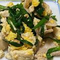 わっきー0424's cooksnap of when they made 豚バラ肉と豆腐とニラのチャンプルー.