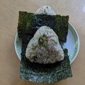 ラリー＆サラ's cooksnap of when they made あおさ海苔とおかかのおにぎり♪.