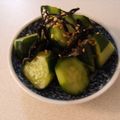 ねこるる's cooksnap of when they made ＊即席♪キュウリの塩昆布和え＊.