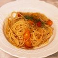 ナピト's cooksnap of when they made フレッシュトマトとアンチョビのパスタ.