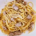 みんこ・∀・'s cooksnap of when they made 自家製サルシッチャと舞茸のクリームパスタ.