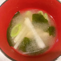 たけうちーの's cooksnap of when they made ほっこり♡大根と絹さやのお味噌汁♡.
