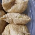 kyokoha's cooksnap of when they made 作り置き☆ポテツナチーズの油揚げ包み焼き.