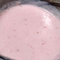 yuipuku's cooksnap of when they made いちごミルクジュース★ジューサーで簡単！.