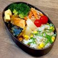ばたみそーぱん☆'s cooksnap of when they made しらすとコーンの紫蘇バター醤油の混ぜご飯.