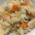 ココアLoveママ's cooksnap of when they made たけのこと鶏肉の簡単炊き込みご飯.