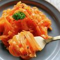 いなばっくす☆'s cooksnap of when they made この美味しさ奇跡！！人参だけカルボパスタ.