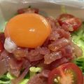 ゆんわんこ's cooksnap of when they made 簡単 生ハムユッケ ビールのお供 つまみ.