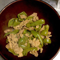 空川すみ's cooksnap of when they made 簡単＊豚こまとピーマンの濃旨醤油炒め＊.
