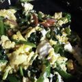 ＭＩＣＫ's cooksnap of when they made ピーマンとほうれん草の簡単たまご炒め.