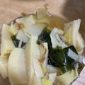 akitchen15's cooksnap of when they made たけのこと若芽の炒め物.