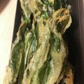 クックHPXE83☆'s cooksnap of when they made 失敗なくからっと揚がる行者ニンニク天ぷら.