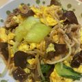 菜鳳子's cooksnap of when they made 簡単♪きくらげと青梗菜の卵炒め（中華風）.