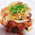 tekkokko☆'s cooksnap of when they made 冷凍豆腐で♬肉巻き豆腐ステーキ♥.