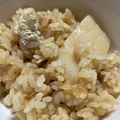 kinkinsan's cooksnap of when they made 水煮で一年中楽しむ！たけのこご飯.