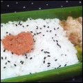 麻's cooksnap of when they made ★お弁当に♡簡単鮭マヨのり弁★.