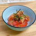 ゆづキッチン's cooksnap of when they made 大葉でさっぱり中華風トマトサラダ.