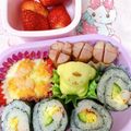 まん！'s cooksnap of when they made 失敗なしサラダ巻き♡.